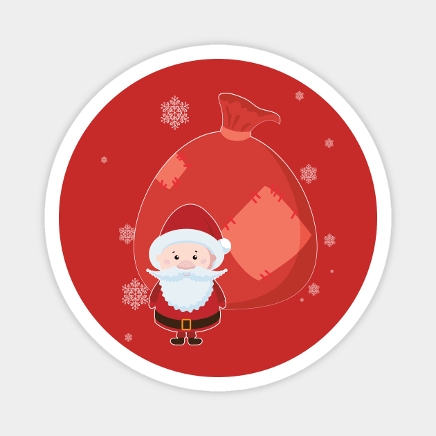 santa claus T-Shirt Magnet by savy